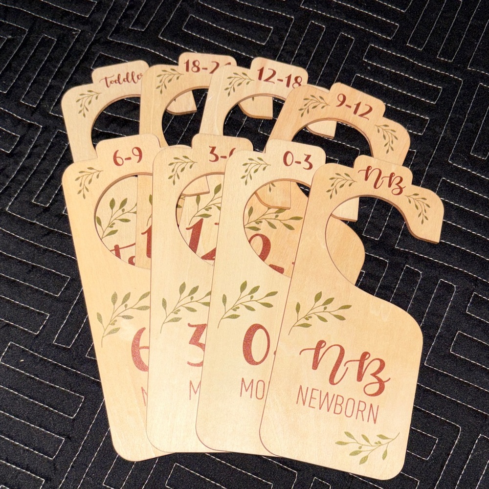 Wooden Baby Closet Dividers